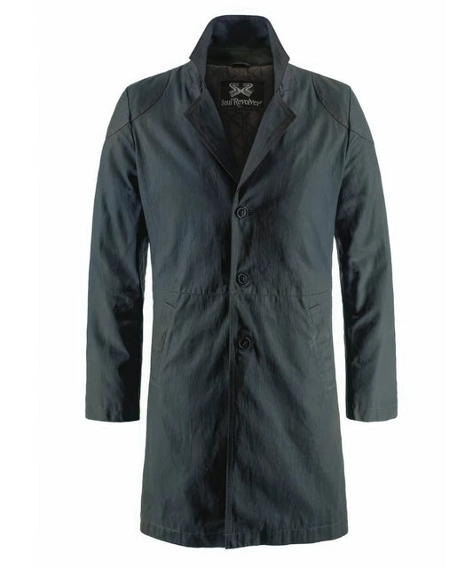 Men's Billy Butcher style green coat from The Boys