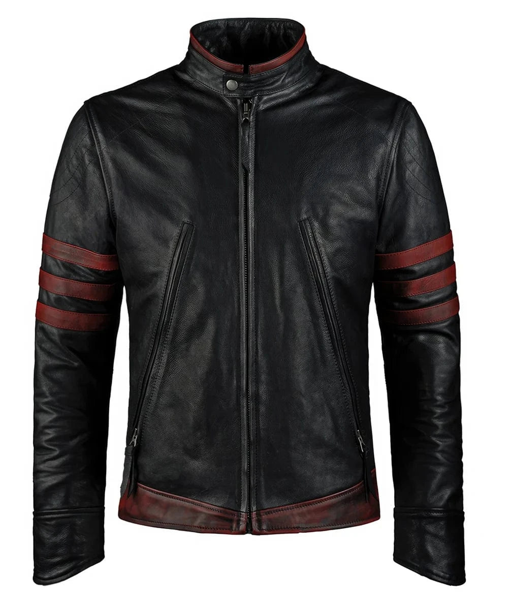 Soul Revolver Origins Mens Biker Leather Jacket