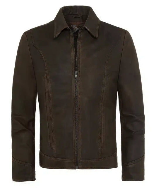 X-Men: Days Of Future Past leather jacket worn by Wolverine.